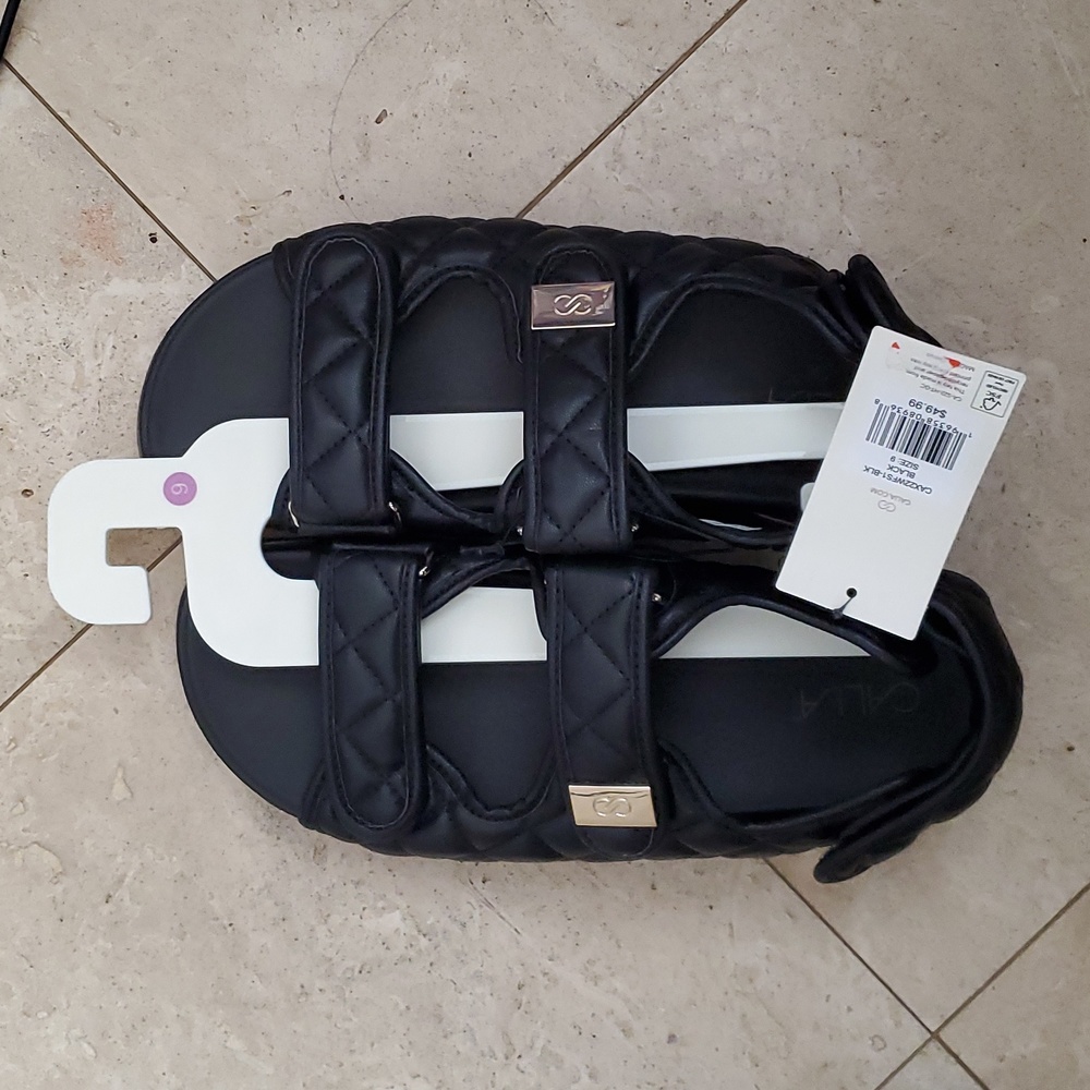 CALIA Sandals in black in 9